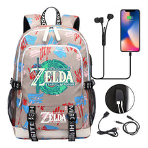 Usb Student Backpack For Men And Women's Leisure Sports Backpack