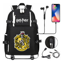 Academy Of Magic Usb Teen Student School Bag Men's And Women's Travel Backpack