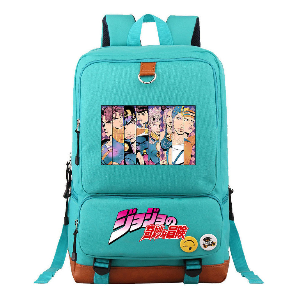 Comic Jojo's Wonderful Adventure, Schoolbags For Young Students, Backpacks For Men And Women, Travel Bags