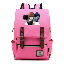 Manga Death Note Youth Student School Bag Men's And Women's Leisure Belt Buckle Backpack