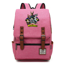 Anime My Heroes Academy Printed Student School Bag For Men And Women Leisure Belt Buckle Classic Backpack
