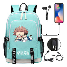 Youth Student Backpack Usb Men's And Women's Leisure Backpack
