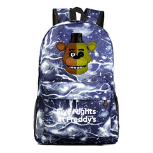 Fashion Toy Bear Game Fashion Starry Sky Youth Student Backpack Men's And Women's Leisure Backpack