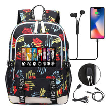 Junior Student Backpack Usb Leisure Backpack For Boys And Girls
