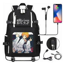 Promised Dream Island Usb Large Capacity Youth Student Backpack For Boys And Girls Leisure Travel Backpack