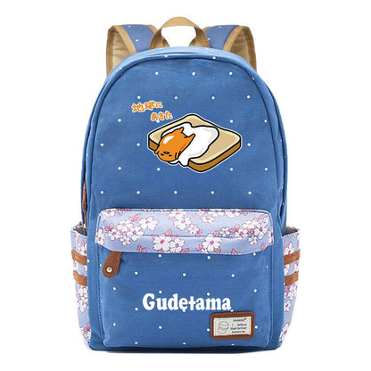Egg Yolk Lazy Egg Teenage Girls Student Backpack Leisure Backpack