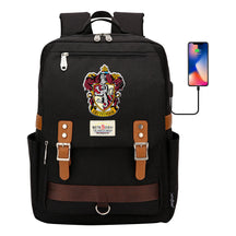 Usb Magnetic Buckle Student Backpack For Men And Women, Youth Leisure Backpack