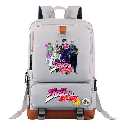 The Wonderful Adventure Of The Comic Jojo Youth Student Backpack, Men's And Women's Backpack, Travel Bag