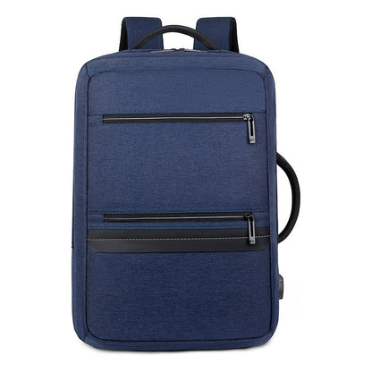 Business Backpack, Laptop Bag, Large Capacity Portable Travel Backpack, Waterproof Oxford Cloth Backpack