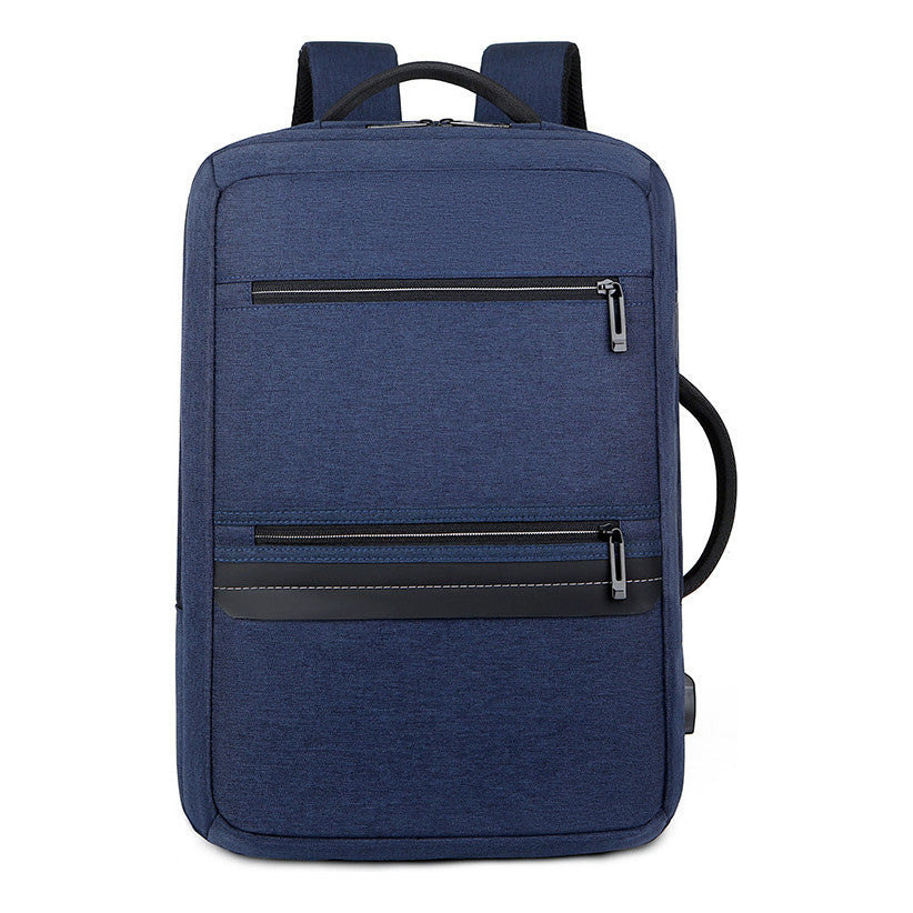 Business Backpack, Laptop Bag, Large Capacity Portable Travel Backpack, Waterproof Oxford Cloth Backpack