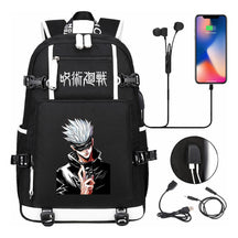 Printed Usb Youth Student Backpack Leisure Large Capacity Travel Backpack