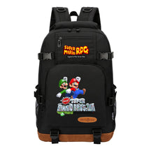 Super Mario Printed Teenage Student Backpack For Men And Women's Leisure Travel Backpack