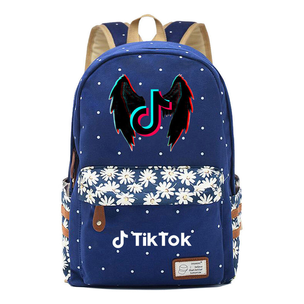 Short Video Student Backpack, Fashionable And Casual Backpack