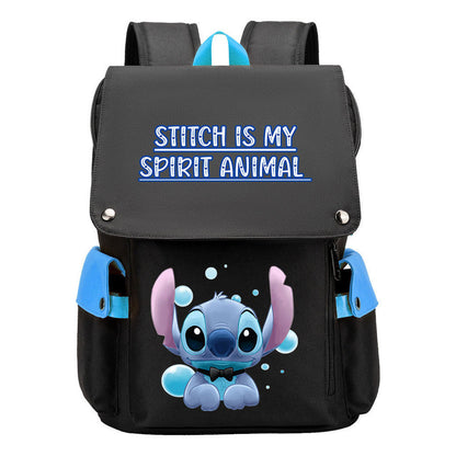 Sports Football Star Usb Charging Cover, Youth Student Backpack, Men's And Women's Leisure Backpack