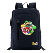 Game Super Mario Print Youth Student School Bag Leisure Travel Backpack