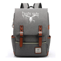 Manga Death Note Youth Student School Bag Men's And Women's Leisure Belt Buckle Backpack