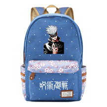 Cartoon Teenage Girl Student Backpack For Men And Women Casual Canvas Backpack