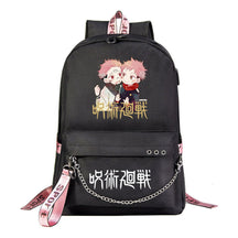 Cartoon Usb Youth Student Backpack For Men And Women's Leisure Travel Backpack