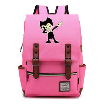 Printed Teenage Student Backpack For Men And Women With Casual Belt Buckle Classic Backpack