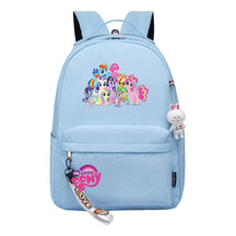 Cartoon Pony Unicorn Printed Youth Student School Bag Men's And Women's Leisure Bag Women's Backpack