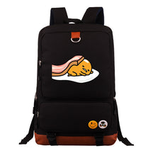 Cartoon Anime Lazy Egg Youth Student Backpack With Large Capacity Travel Bag For Boys And Girls Backpack