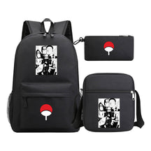 Naruto Starry Sky Youth School Bag Three Piece Set For Boys And Girls Backpack Set