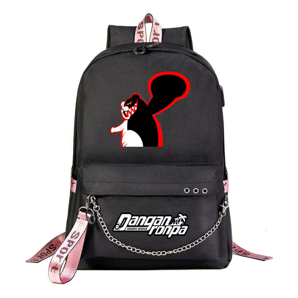 Usb Youth Student Backpack For Men And Women's Leisure Travel Backpack