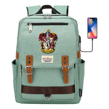 Usb Magnetic Buckle Student Backpack For Men And Women, Youth Leisure Backpack