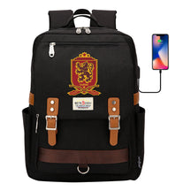 Usb Magnetic Buckle Student Backpack For Men And Women, Youth Leisure Backpack