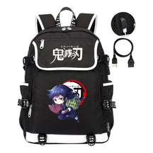 Anime Cartoon Usb Youth Student Backpack For Men And Women Leisure Backpack
