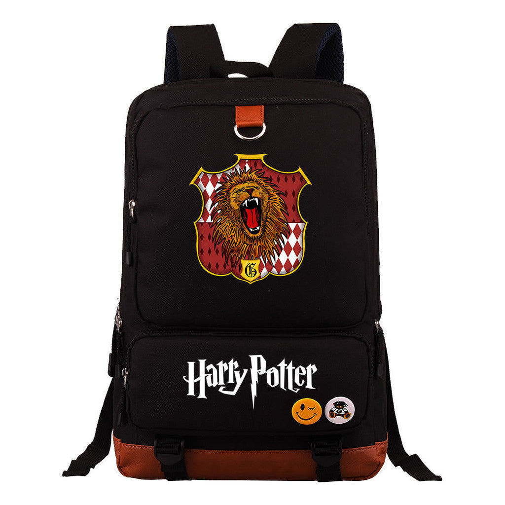 School Of Witchcraft And Wizardry Youth Student Backpack, Large Capacity Travel Bag, Men's And Women's Backpack