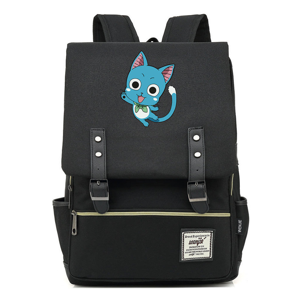 Printed Schoolbags Young Students And Classic Backpacks With Belt Buckles  Men And Women 38*27*12.5cm