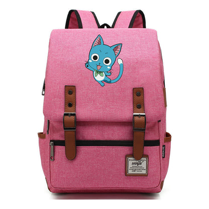Printed Schoolbags Young Students And Classic Backpacks With Belt Buckles  Men And Women 38*27*12.5cm