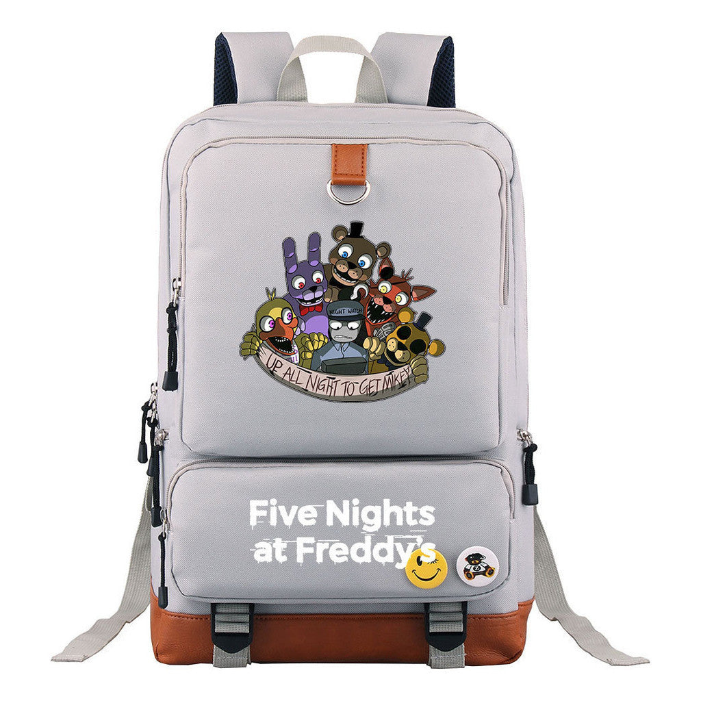 Toy Bear Game Youth Student School Bag Large Capacity Travel Bag Men's And Women's Backpack