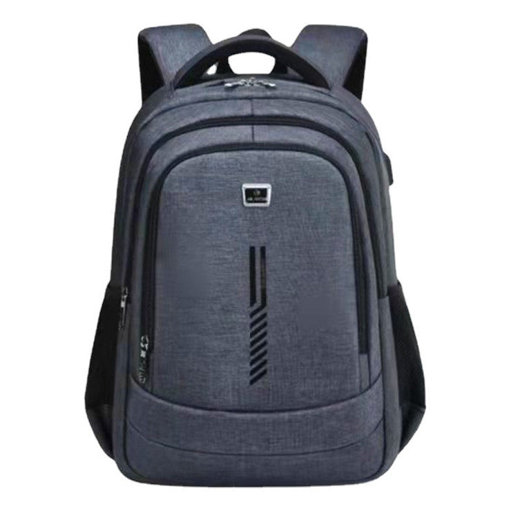 Usb Shoulder Bag, Business And Leisure Bag, Large Capacity Computer Bag, Travel Backpack, Load Reducing Student Backpack