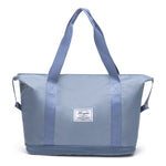 Travel Bag With Large Capacity, Foldable Storage Bag, Simple And Lightweight Fitness Bag, Shoulder Bag