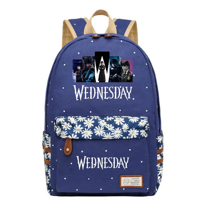 Printed Student Backpack, Fashionable And Casual Backpack