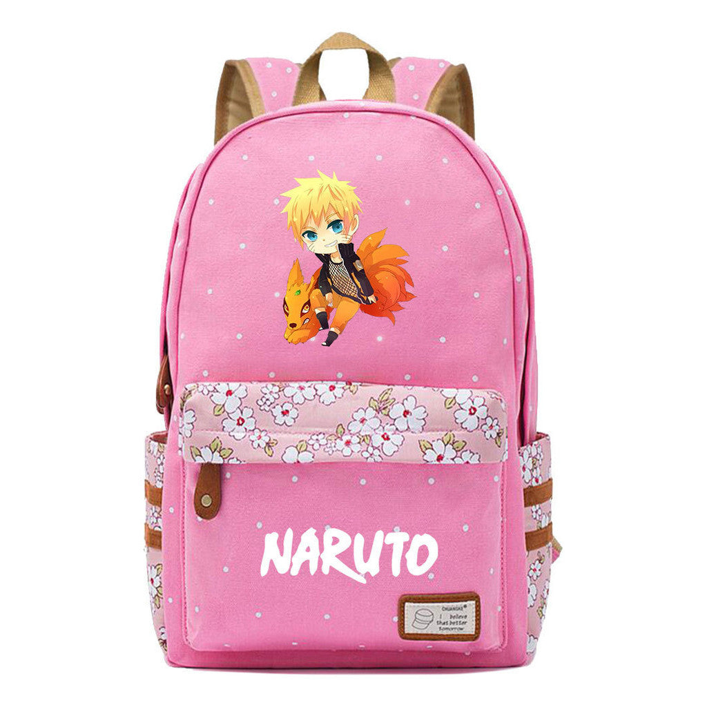 Naruto Youth School Bag Fashion Casual Backpack