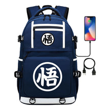 Manga Dragon Ball Usb Youth Student Backpack Men And Women, Backpack Leisure Travel