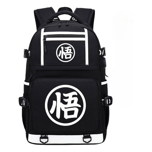 Usb Student Backpack Men's And Women's Backpack Leisure Travel Bag