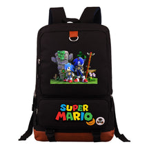 Super Mario Print Youth Student Backpack, Travel Bag, Men's And Women's Backpack