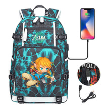 Printed Teenage Student Backpack For Men And Women With Backpacks