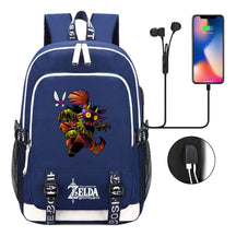 Usb Youth Primary And Secondary School Student Backpack For Men And Women's Leisure Sports Backpack