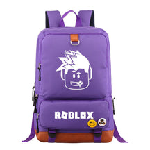 Game Roblox Printed Teenage Student Backpack, Travel Bag, Men's And Women's Backpack