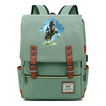 Game Zelda Kingdom Tears Print Youth Student Backpack Usb Casual Backpack
