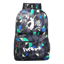 Fashion Volleyball Youth Flying Heart Printed Youth Student School Bag Men's And Women's Leisure Backpack