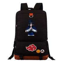 Cartoon Naruto Uchibo Youth Student School Bag Large Capacity Travel Bag Men's And Women's Backpack