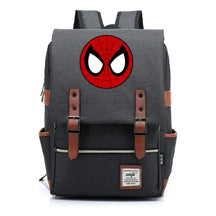 Superhero Printed Youth Student Backpack, Classic Backpack For Men And Women