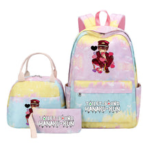 Student Girl Backpack Lunch Bag Three Piece Set Backpack Set