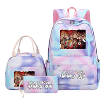 Student Girl Backpack Lunch Bag Three Piece Set Backpack Set